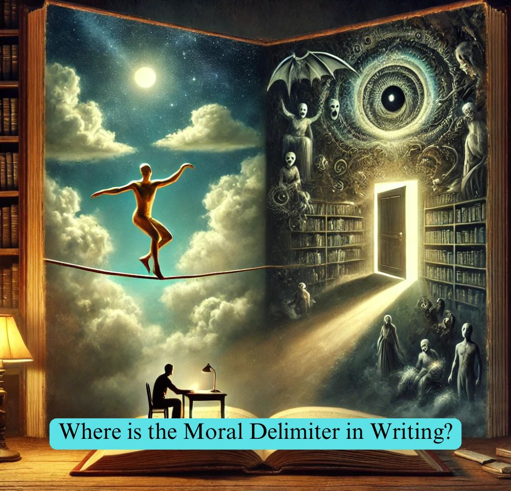 Where is the Moral Delimiter in Writing?